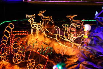 真庭イルミネーションinハート広場