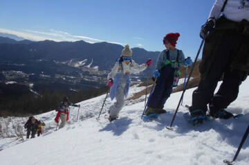 三平山スノーシュー登山