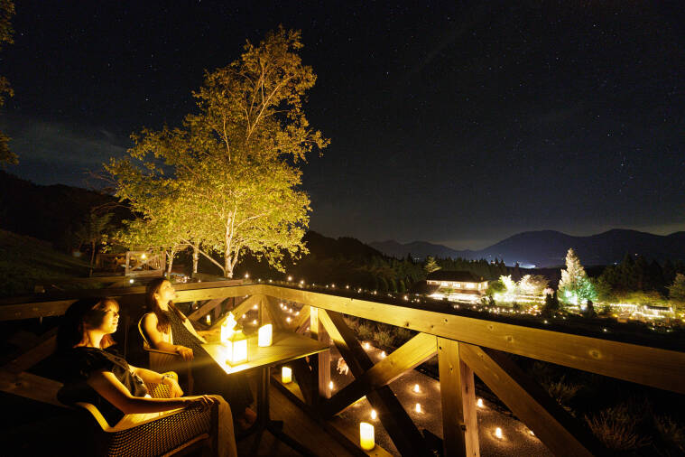 蒜山キャンドルナイト ☆涼しい高原の夜 幻想的なナイトガーデン