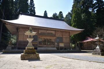 茅部神社（石の大鳥居）