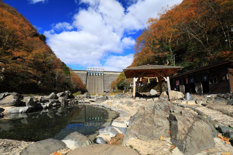 湯原温泉 砂湯 湯原の温泉 宿泊施設 真庭観光web