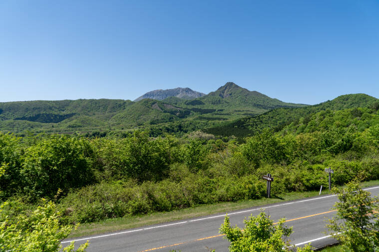 蒜山高原は新緑の季節