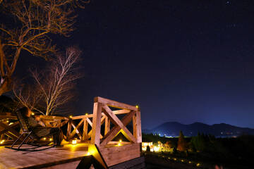 蒜山スターウォッチング　★涼しい高原の夜　開放的な星空を　